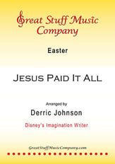 Jesus Paid It All SATB choral sheet music cover